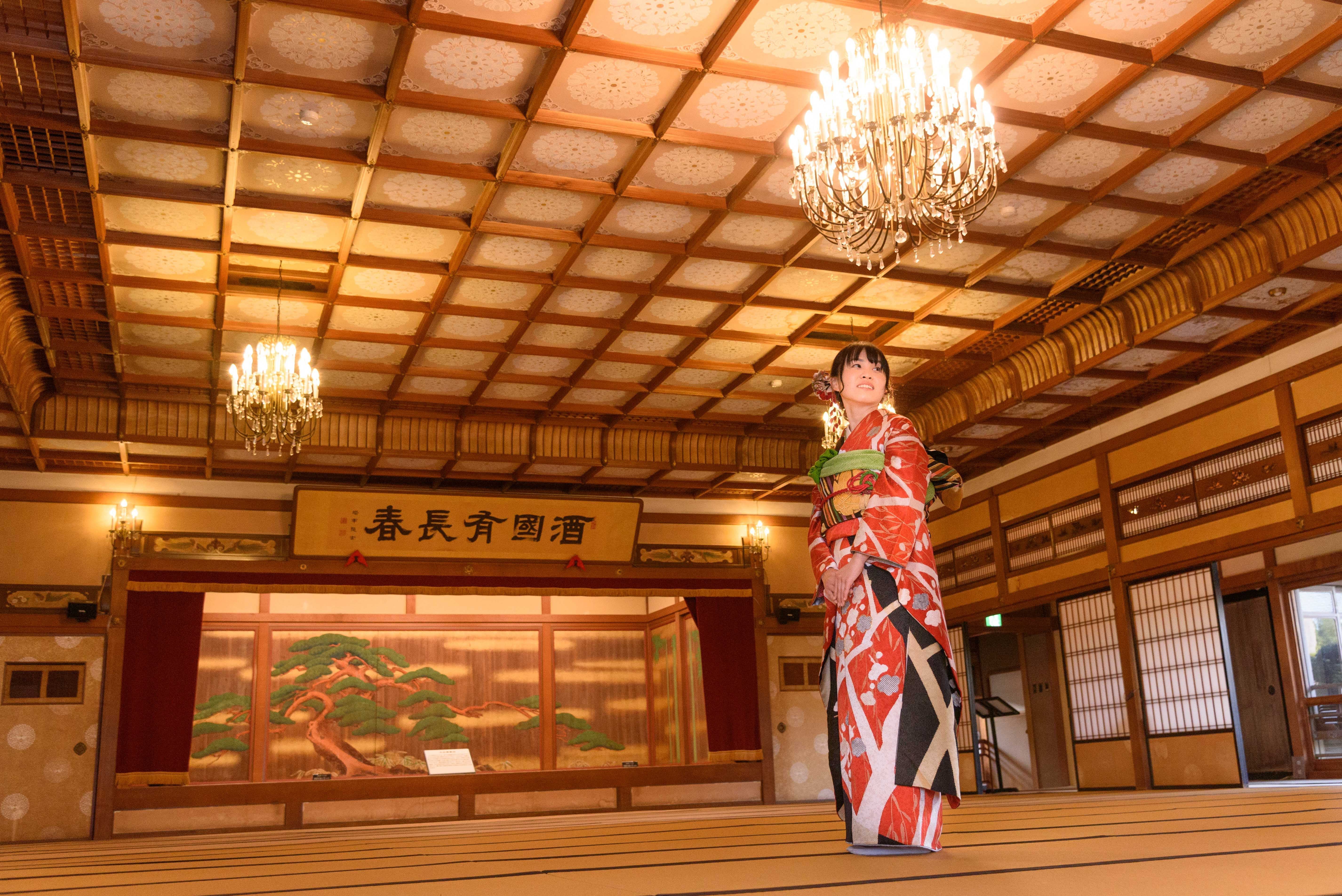 豪華な大広間