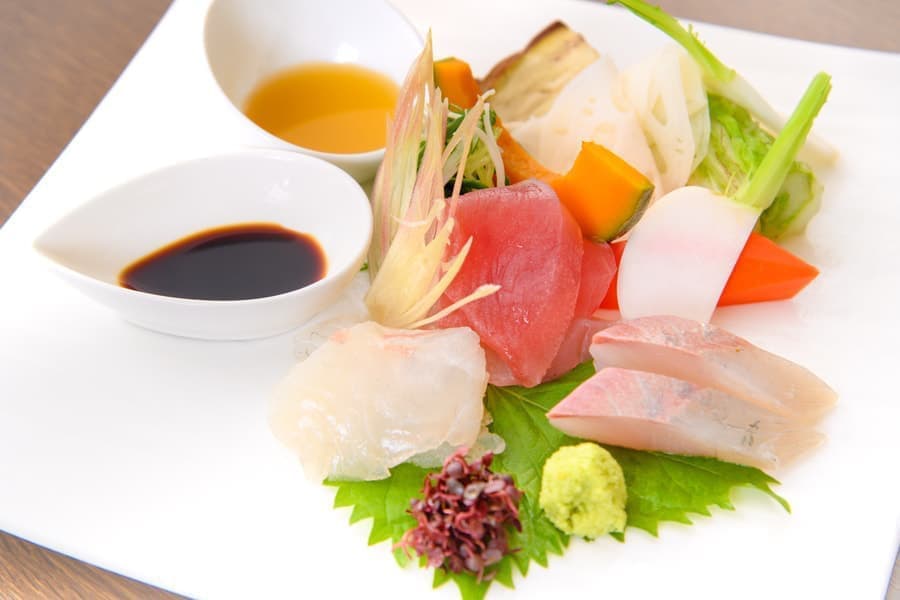 おいしそうなお刺身