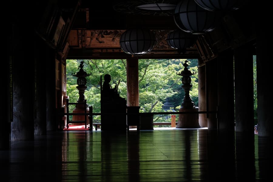 静寂のとき（奈良・長谷寺）