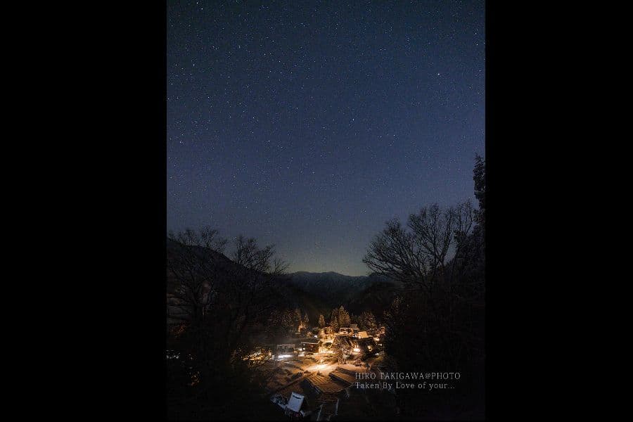 小さな村の夜